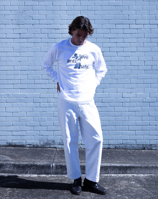 ANTI Longsleeve White