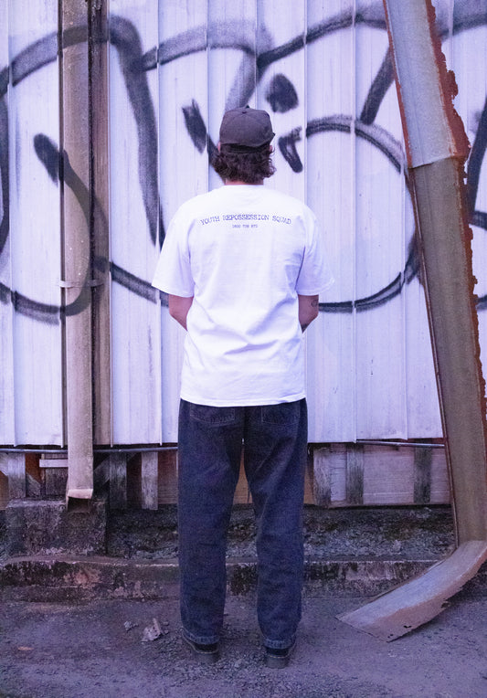 YOUTH REPO SQUAD Tee White